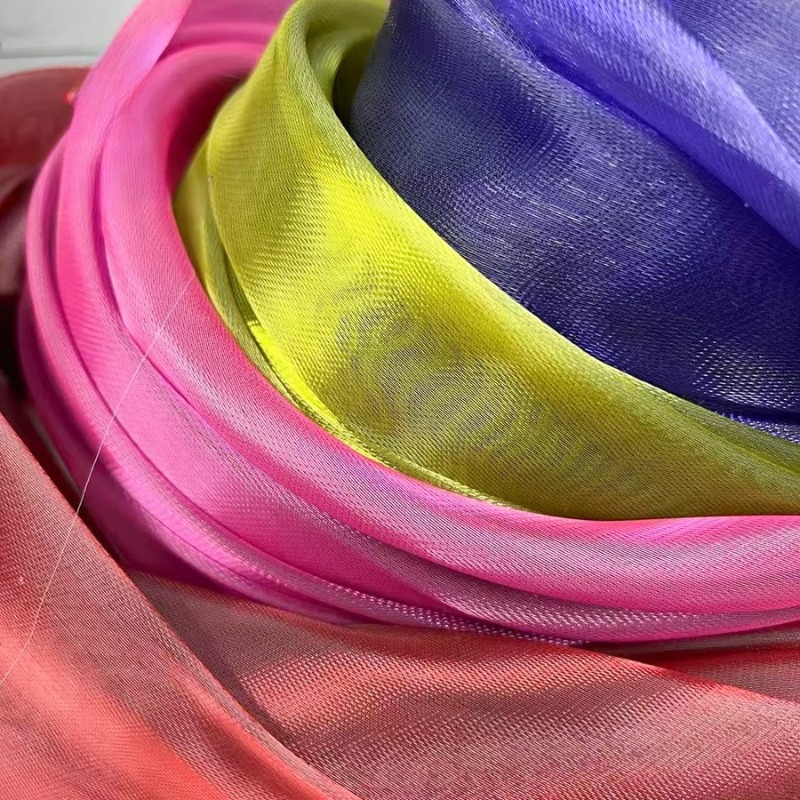 Crystal Mesh Fabric - Kain Jaring Korset Kristal Berkilau Mistlace,