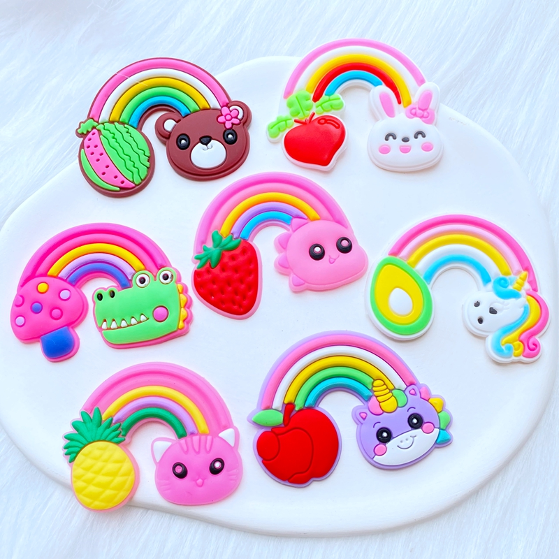 Embellishment Glue Craft - 10 Buah Baru Lucu Hewan Buah