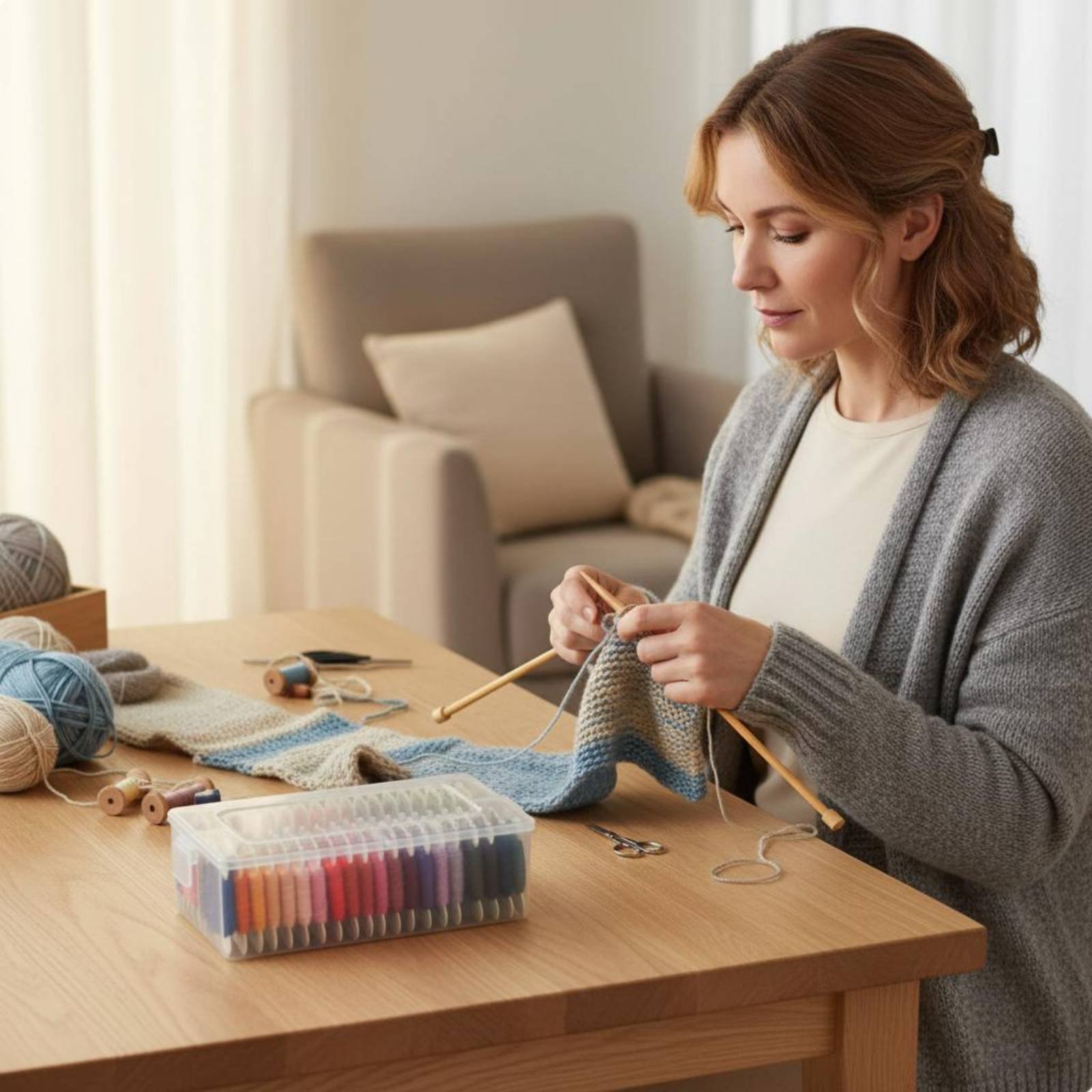 Embroidery Craft - Kit Benang Bordir Multi-Warna Set Benang