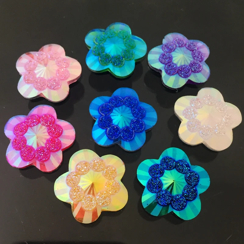Embellishment Glue Craft - 20 Buah 20Mm Ab Warna Campuran