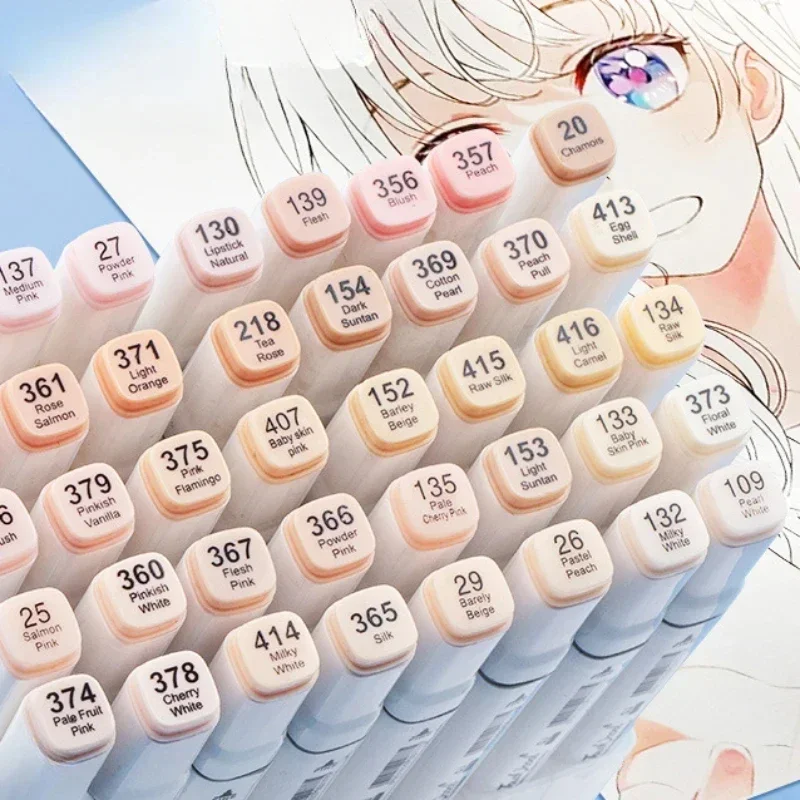 Copic Marker Sketch - 6/12/24/30 warna warna warna spidol kepala