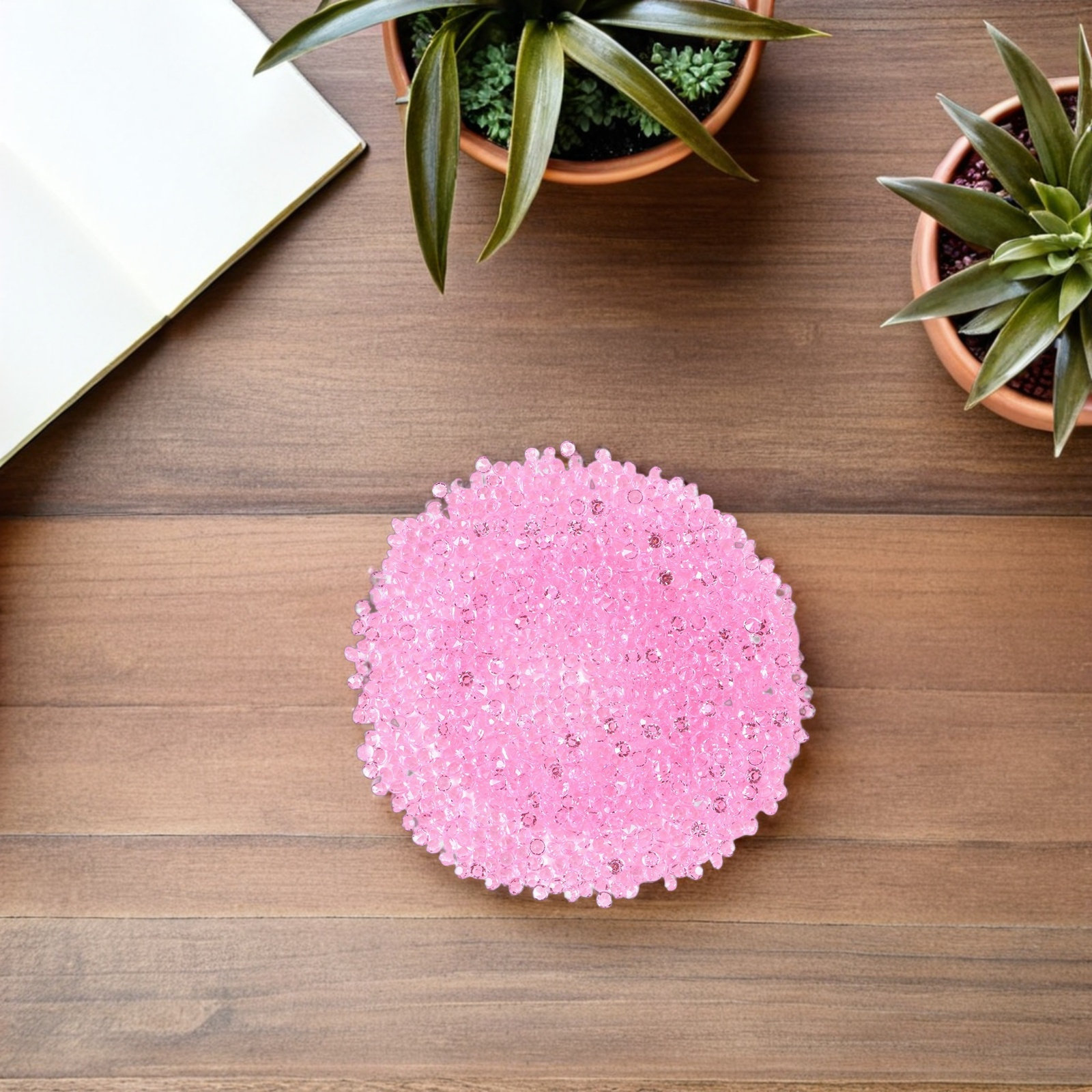 Craft Embellishment - 10000Pcs Pengisi Vas Akrilik Bening 4.5mm