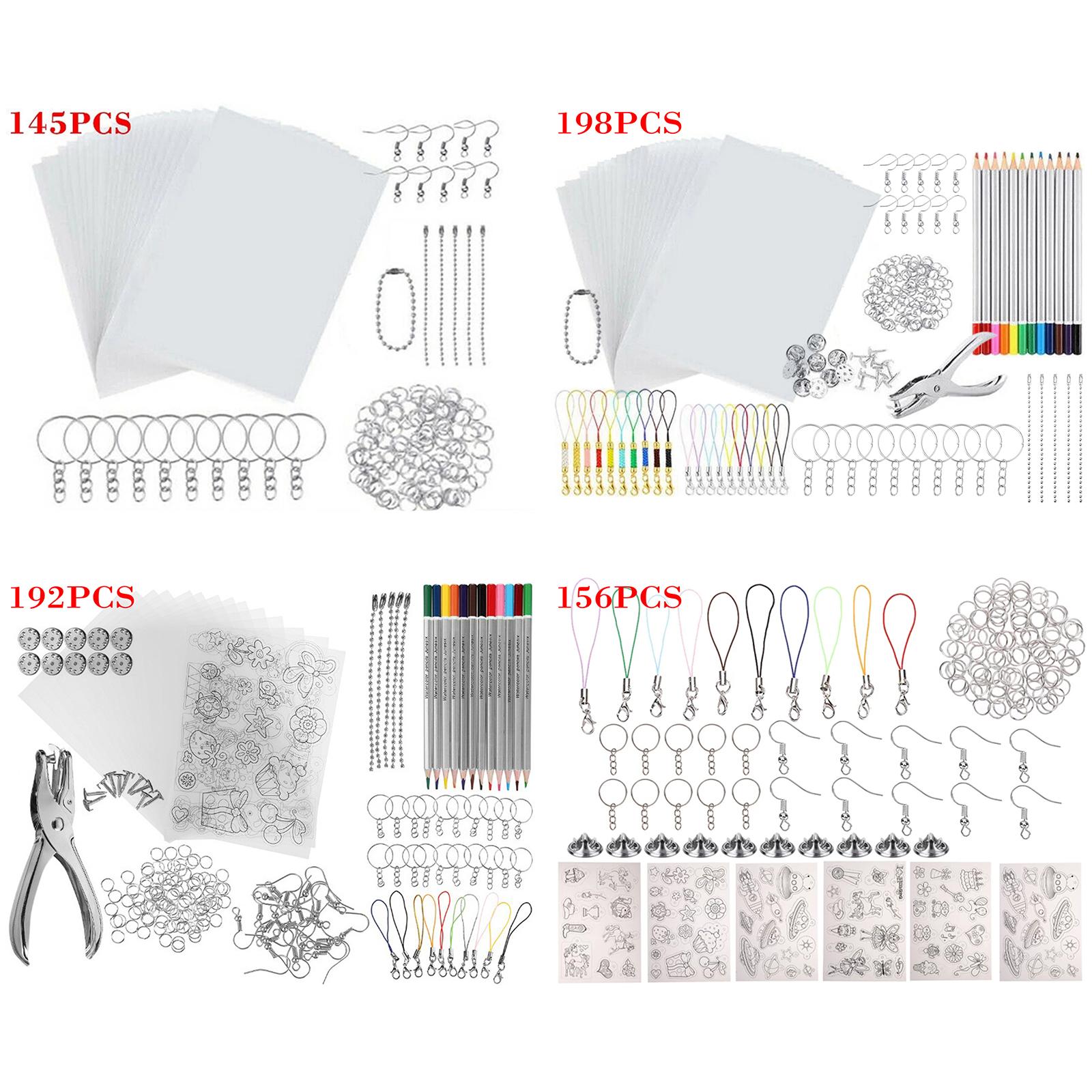 Craft Embellishment - Set Film plastik menyusut panas untuk