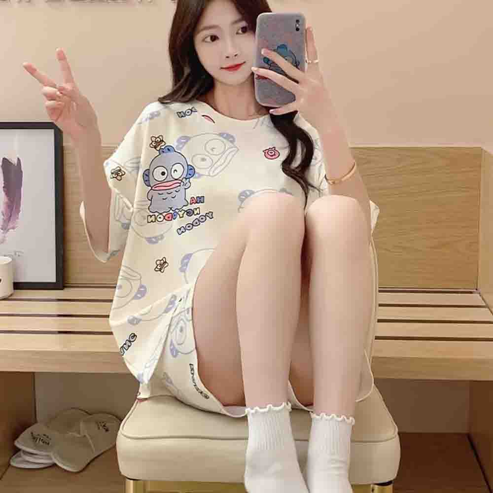 Sanrio Hangyodon Set Piyama Ka - Embellish Knit ulasan dan harga