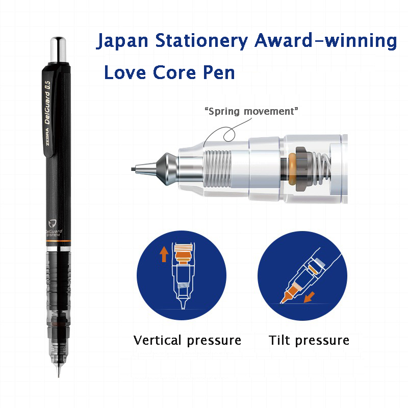 ZEBRA DelGuard pensil mekanik  - Zebra Pen Sarasa ulasan dan harga