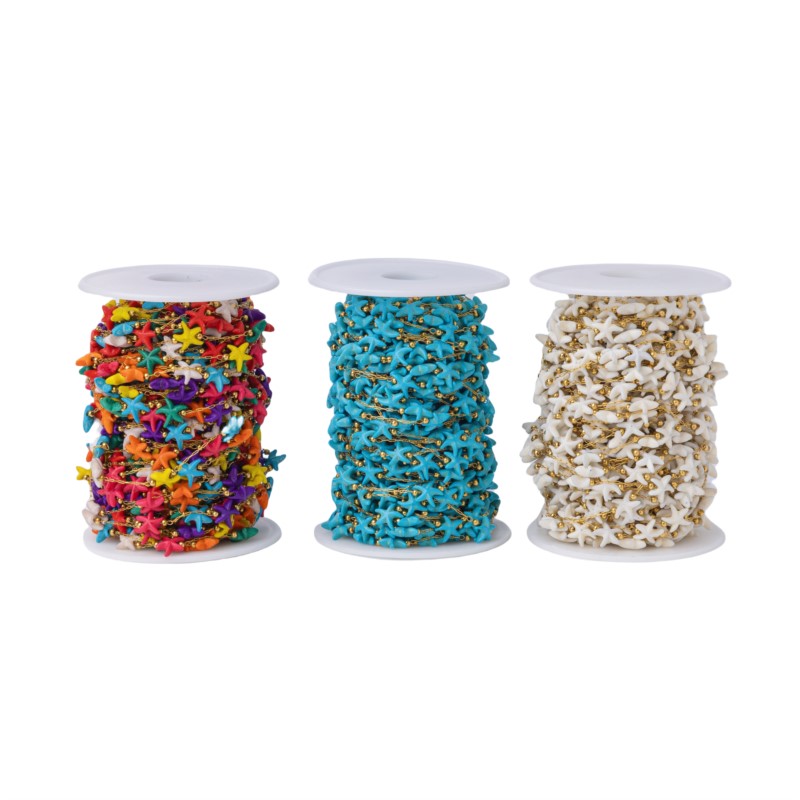 Rantai Baja Anti Karat 1 Meter - Pearl Trim Chain ulasan dan harga