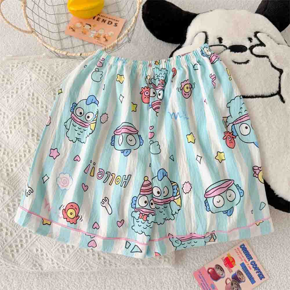 Set Piyama Wanita Sanrio Hangy - Embellish Knit ulasan dan harga