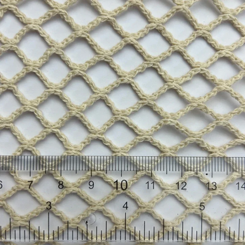 Jaring ikan kain Linen katun j - Crystal Mesh Fabric ulasan dan harga