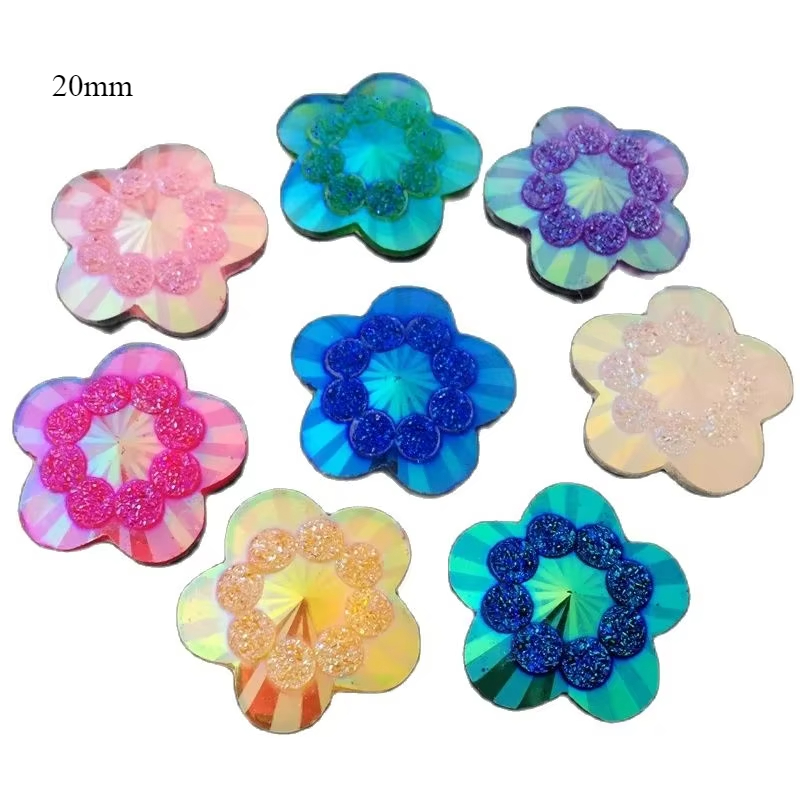 20 Buah 20Mm Ab Warna Campuran - Embellishment Glue Craft ulasan dan harga