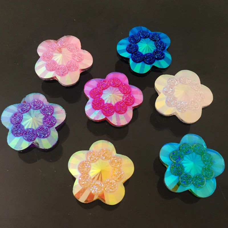 20 Buah 20Mm Ab Warna Campuran - Embellishment Glue Craft ulasan dan harga