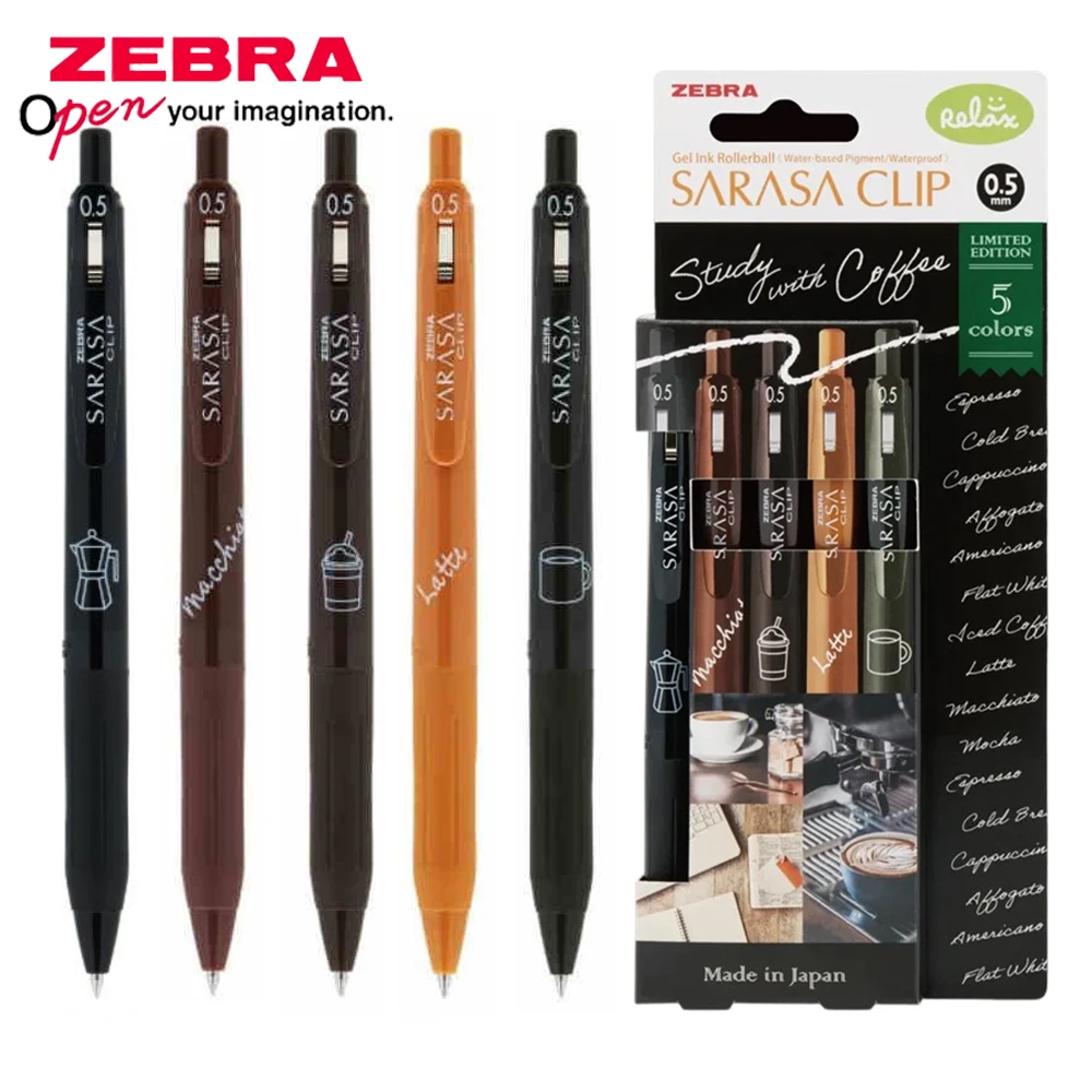 3/5 buah Set pena Gel ZEBRA Je - Zebra Pen Sarasa ulasan dan harga