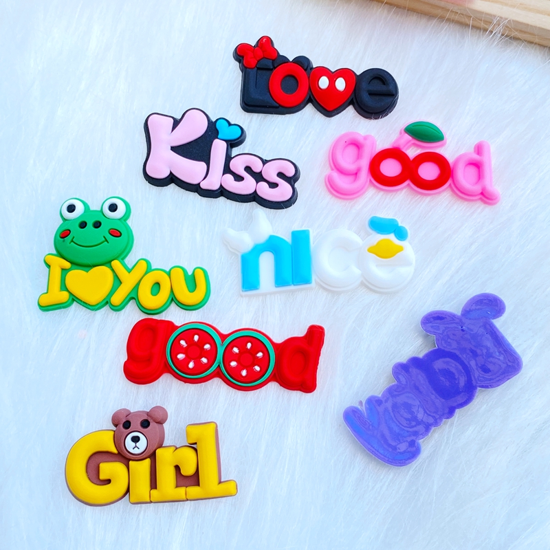 20 Buah Baru Mini Huruf Yang I - Embellishment Glue Craft ulasan dan harga