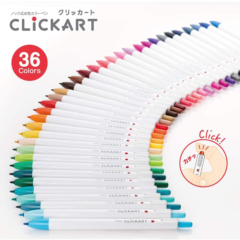 Spidol tekan 6/12/36/48 warna  - Zebra Pen Sarasa ulasan dan harga