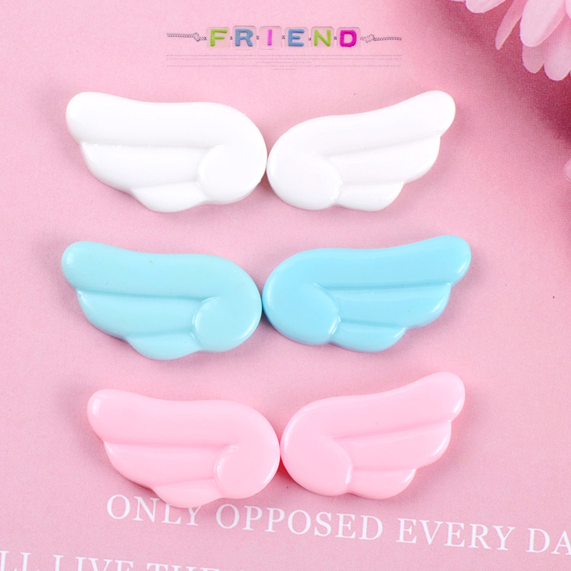 10PCS Kawaii Lucu Sayap Malaik - Craft Embellishment ulasan dan harga
