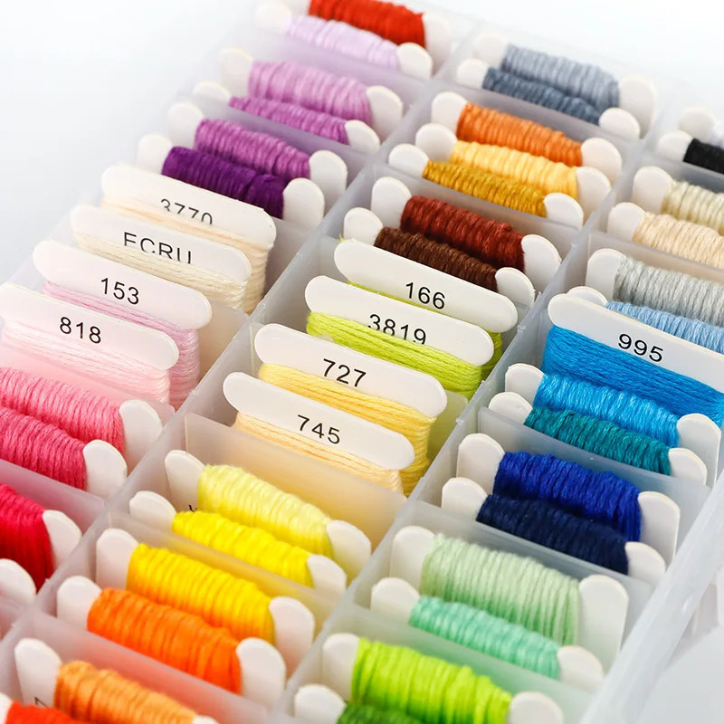 Kit Benang Bordir 100% Katun d - Embroidery Craft ulasan dan harga