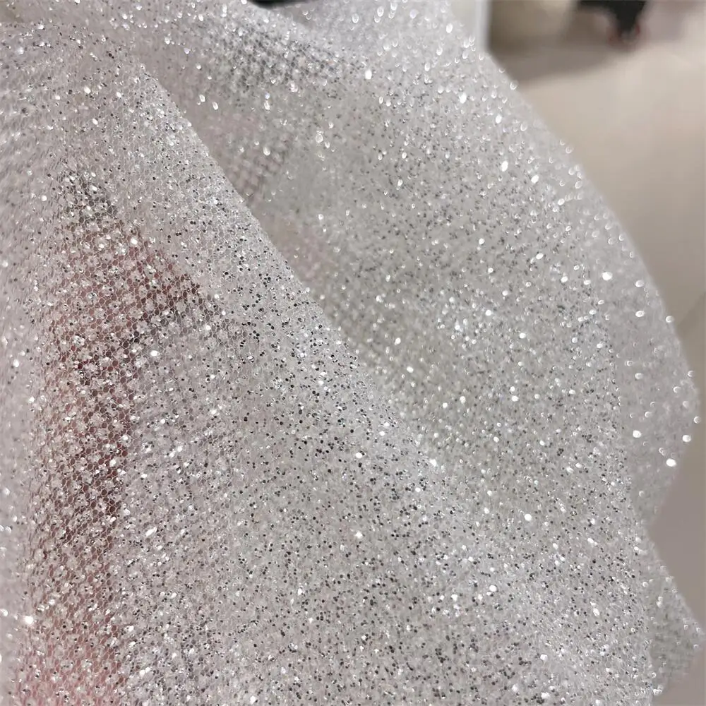Superdensitas-benang jaring Gl - Crystal Mesh Fabric ulasan dan harga